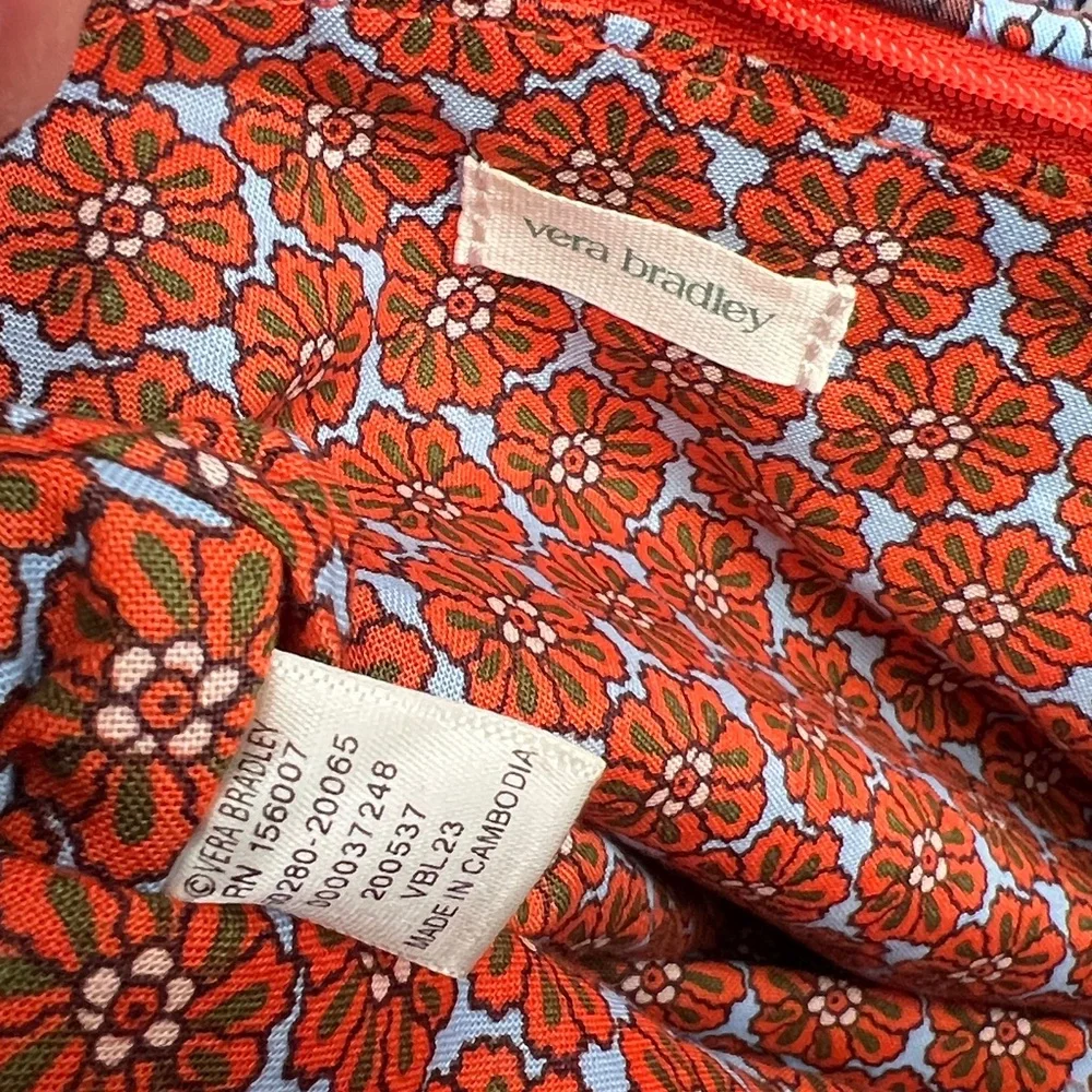 VERA BRADLEY Rothvale Shoulder bag Marrakesh Cinnamon textile floral brown